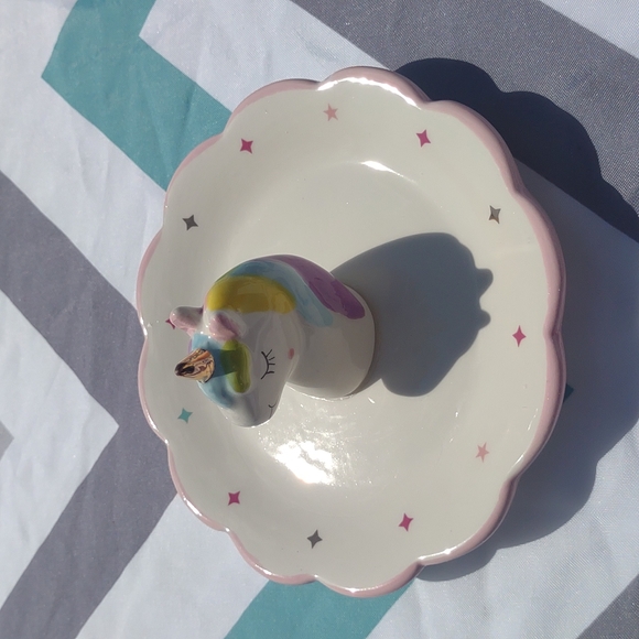 🆕 Unicorn Ring Jewelry Plate - Picture 6 of 11